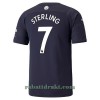 Manchester City Raheem Sterling 7 Tredje 2021-22 - Herre Fotballdrakt